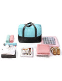 Pack n Fold Foldable Travel Duffel Bag Blue - karlahanson.com