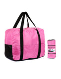 Pack n Fold Foldable Travel Duffel Bag Pink - karlahanson.com