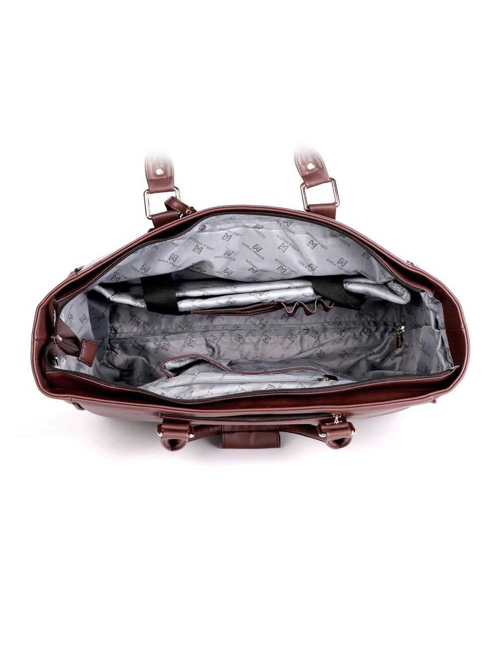 Women's RFID Bon Voyage Travel Trolley Embroidery - karlahanson.com