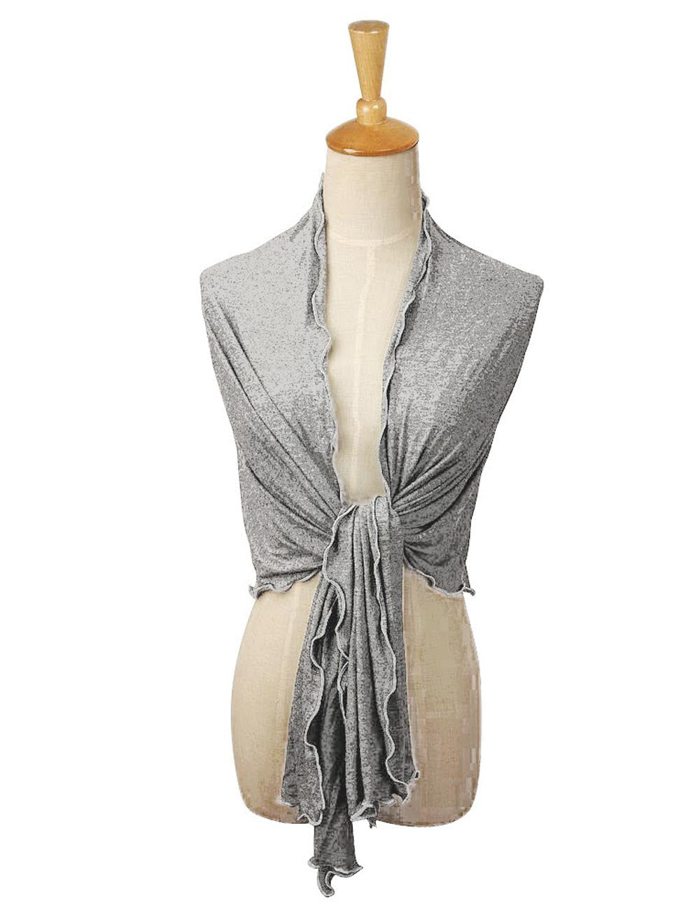 Pack n Fold Women's Portable Shawl Grey - karlahanson.com