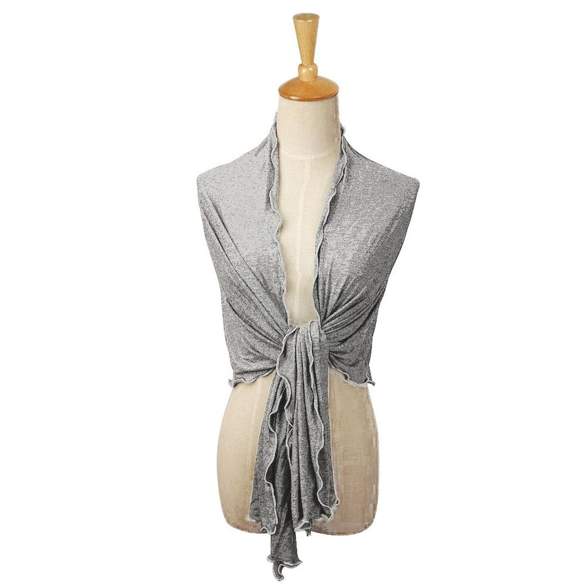 Pack n Fold Women's Portable Shawl Grey - karlahanson.com