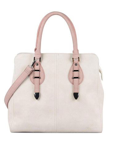 Shere Women's Shoulder Bag Ivory Pink - karlahanson.com