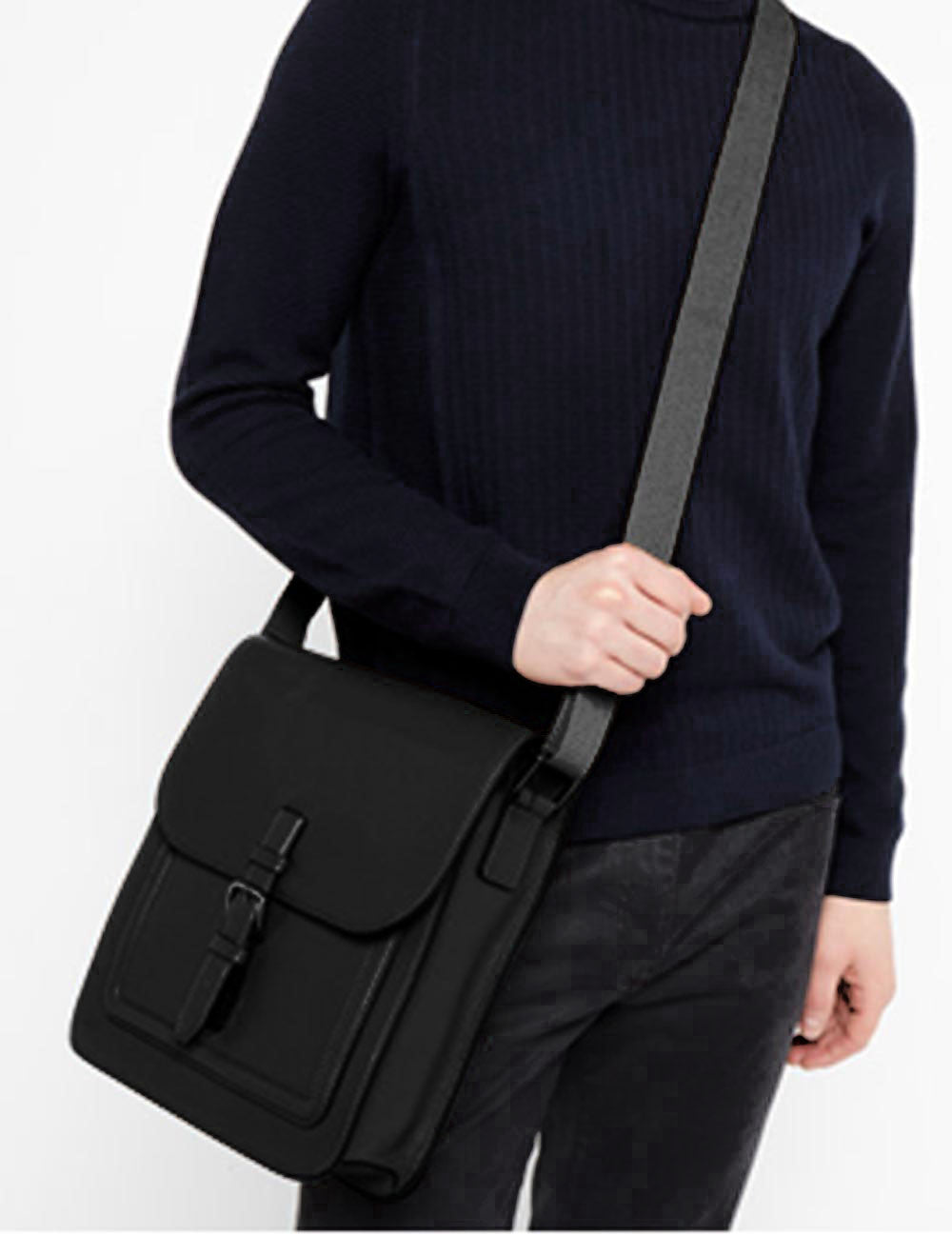 Men's Professional & Travel Messenger Bag Black - karlahanson.com