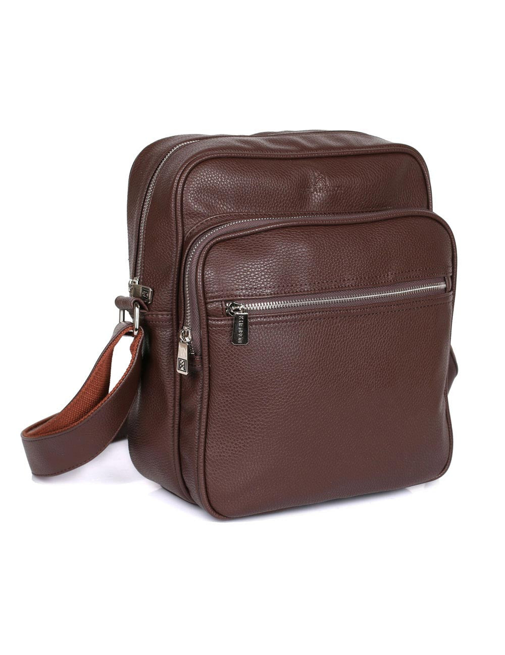 Men's Professional & Travel Crossbody Flight Bag Brown - karlahanson.com