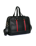 Men's Professional & Travel Duffel Bag Black Red Stripe - karlahanson.com