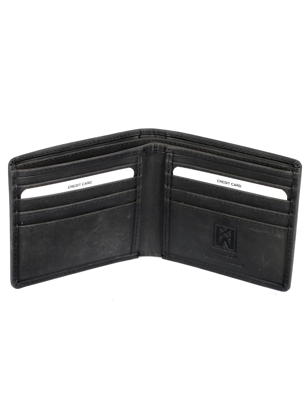 K Hanson | AMERICA WILD Men's Hunter Leather Wallet Timber Wolf