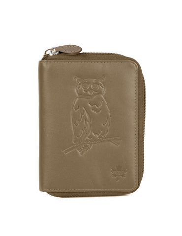 CANADA WILD Women's Leather Wallet Owl - karlahanson.com