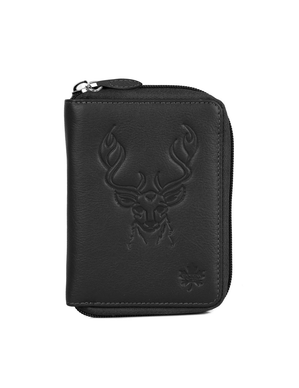 CANADA WILD Women's Leather Wallet Deer - karlahanson.com