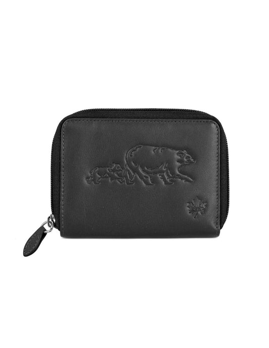 CANADA WILD Women's Leather Wallet Bear and Bub - karlahanson.com