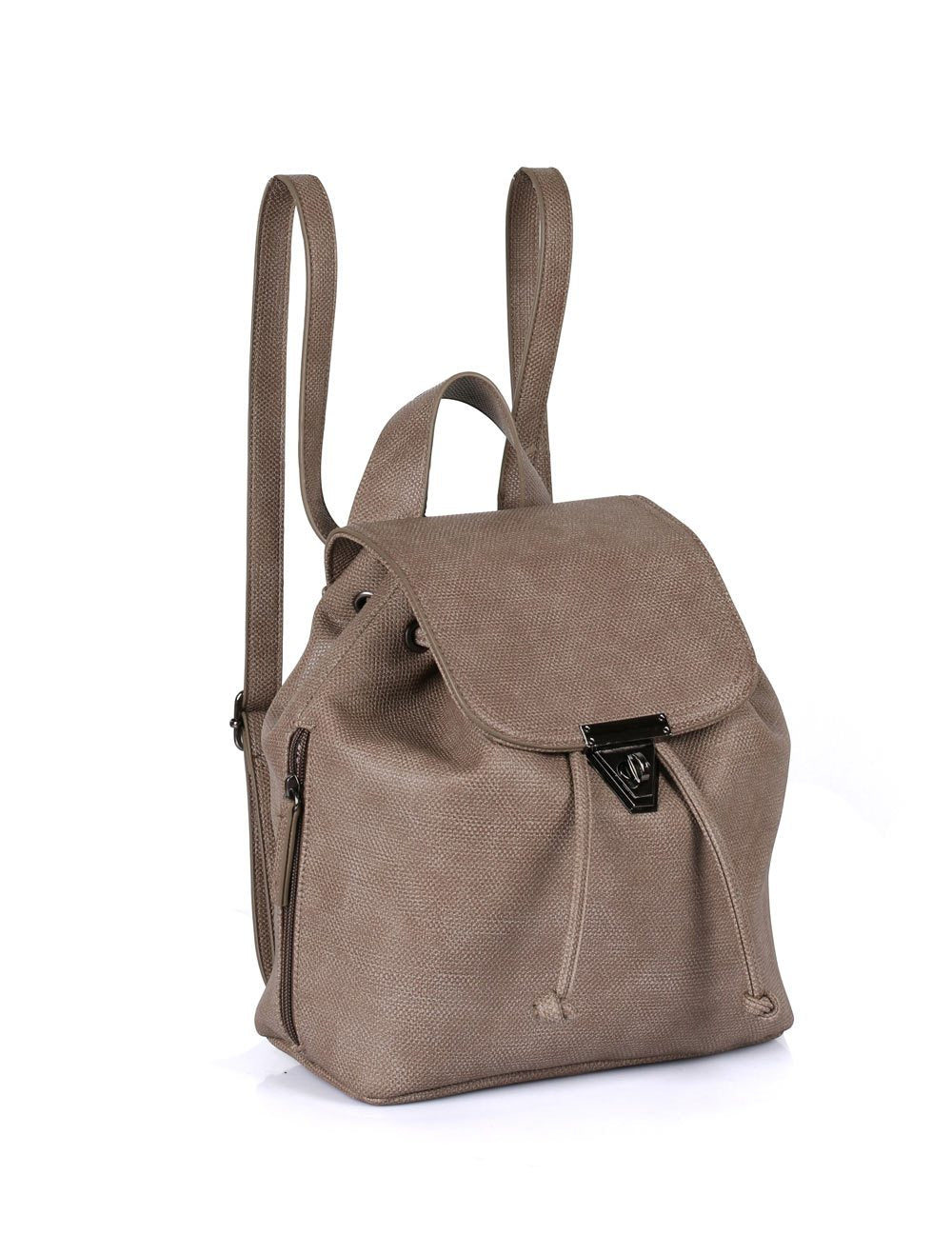 Hailey Women's 2 in 1 Backpack & Crossbody Bag Taupe - karlahanson.com
