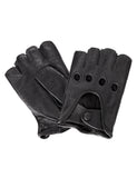 Karla Hanson Women's Deluxe Leather Fingerless Driving Gloves