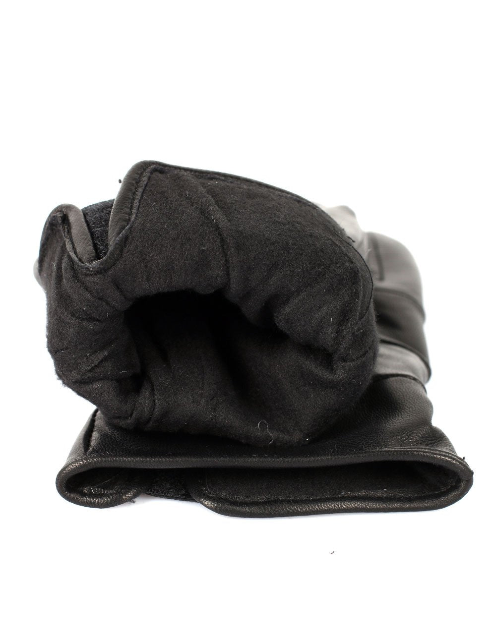 Women's Genuine Leather Touch Screen Gloves with Tab - karlahanson.com