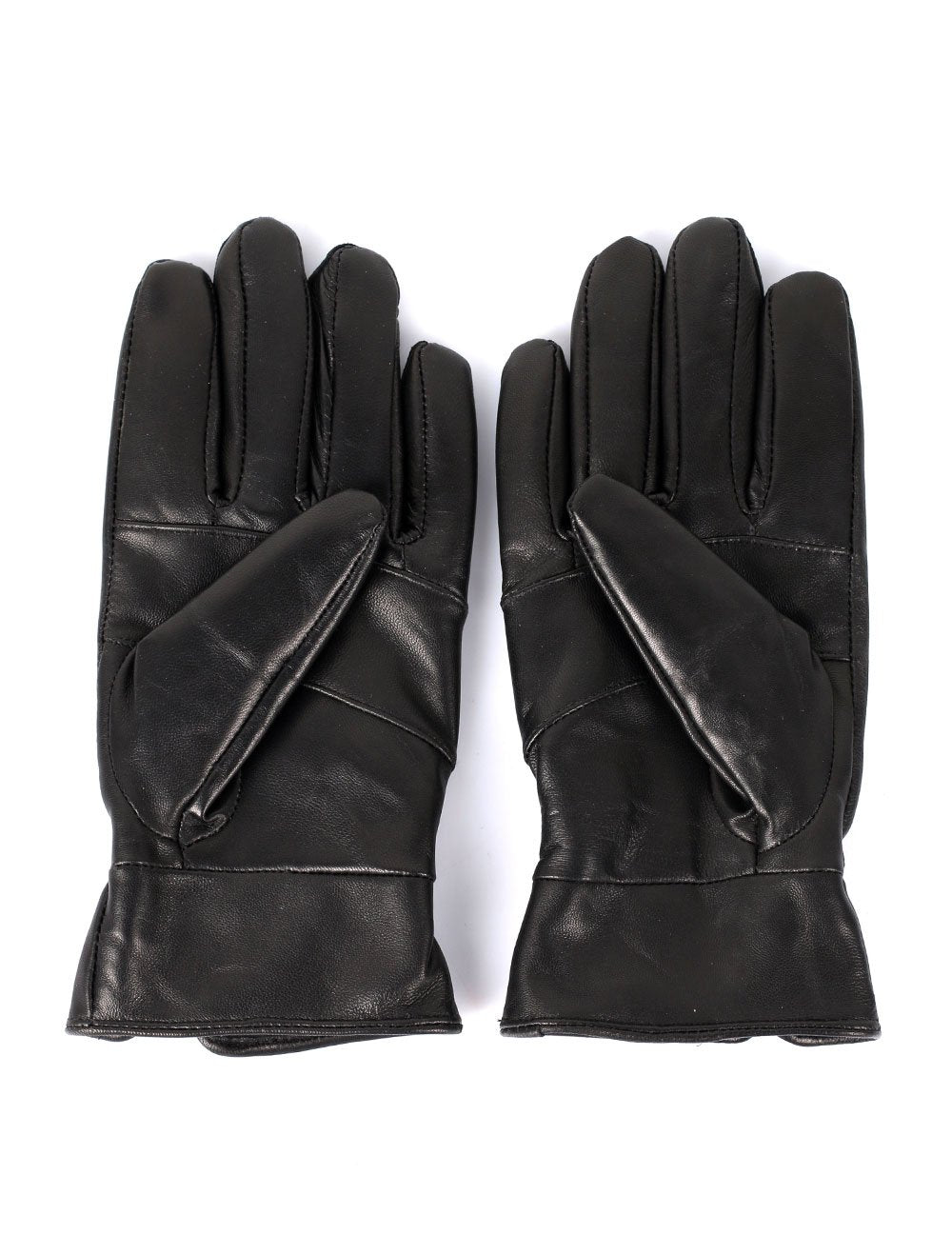 Women's Genuine Leather Touch Screen Gloves with Tab - karlahanson.com