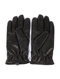 Men's Genuine Leather Touch Screen Gloves with Tab - karlahanson.com