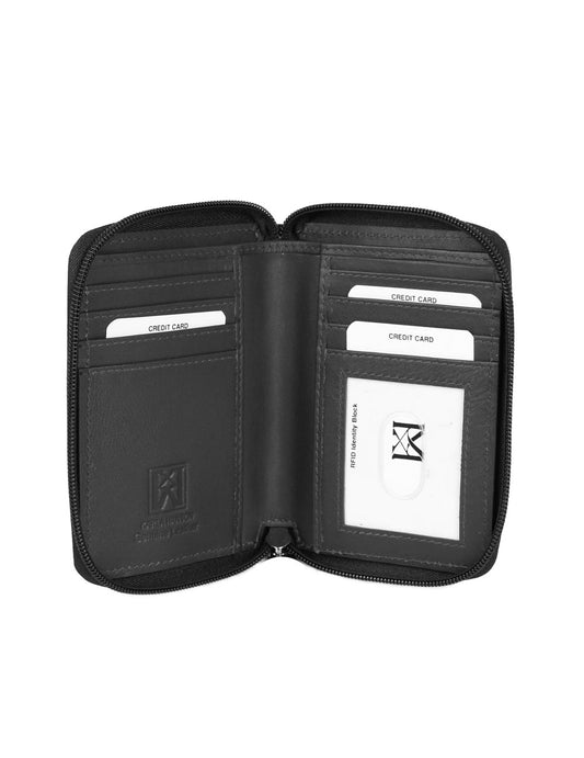 CANADA WILD Women's Leather Wallet Bear and Bub - karlahanson.com