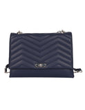Sabrina RFID Blocking Women's Clutch Bag Navy - karlahanson.com